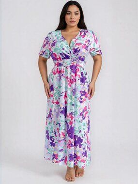 FLORAL MAXI DRESS
